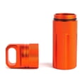 thumbnail image 3 of HeroNeo Aluminum Alloy Airtight Pill Container Bottle Portable Outdoor EDC Capsule Case, 3 of 14