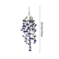 thumbnail image 3 of 6-Pack Morning Glory Hanging Plants, 30in Artificial Flower Vines for Indoor, Outdoor, Garden, and Porch Decor, 3 of 6