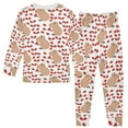 thumbnail image 2 of joogoo Cute Capybara Strawberry Pajamas Set Long Sleeve Soft Cotton Sleepwear 2 Piece 18M, 2 of 7