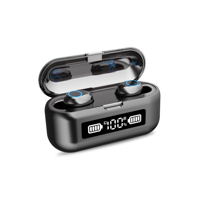 Auriculares Bluetooth-Compatible con Auriculares Impermeables Auriculares Deportivos Bajo latencia Estéreo Manos libres Música Auriculares para caminar con micrófono Guardurnaity EL022573-01B