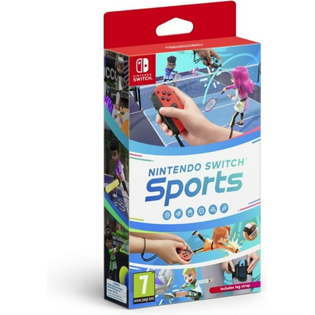 Nintendo Switch Sports with Leg Strap - International Region Free Version