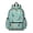 Shiba Inu and, variant on Chihuahua and Dog Paw Print Green Backpack for School, Cute School Bag with Adjustable Shoulder Straps and Padded Back, 13.4"x11"x4.7"