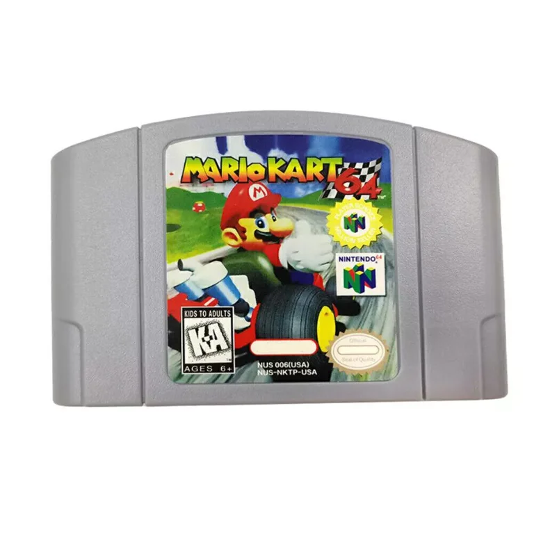 super mario donkey kong 64 kart pokemon stadium 2 nintendo n64 video game console Walmart
