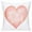 White, variant on Valentines Day Soft Plush Love Heart Pillow Covers, 18 x 18 Inch ,Faux Fur Wool Decorative Anniversary Cushion Case for Sofa Home Decoration,Pink-A