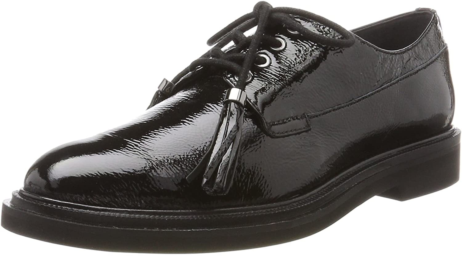 kenneth cole new york merge black moc toe lace ups