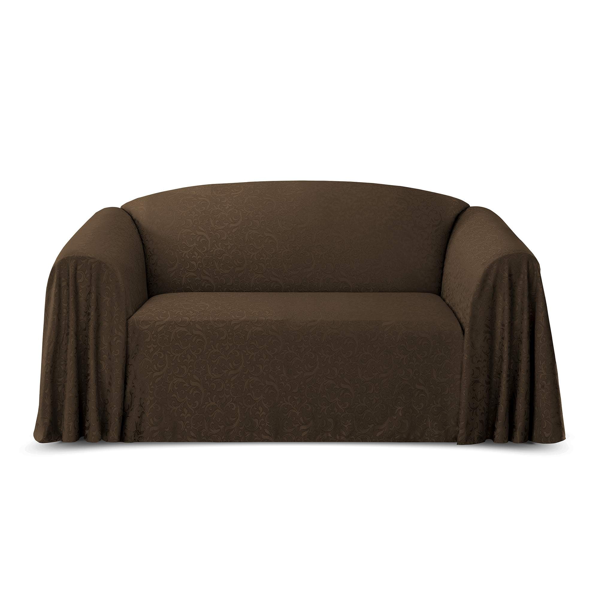 Brianna Jacquard Sofa Couch Cover