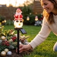 thumbnail image 6 of Christmas Solar Lights, Water-Proof Outdoor Solar Christmas LED Decorations with Santa for Patio Yard Lawn, Holiday Party Decor, 6 of 6