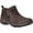 Brown, variant on Womens Evony Suede Round Toe Ankle Boots