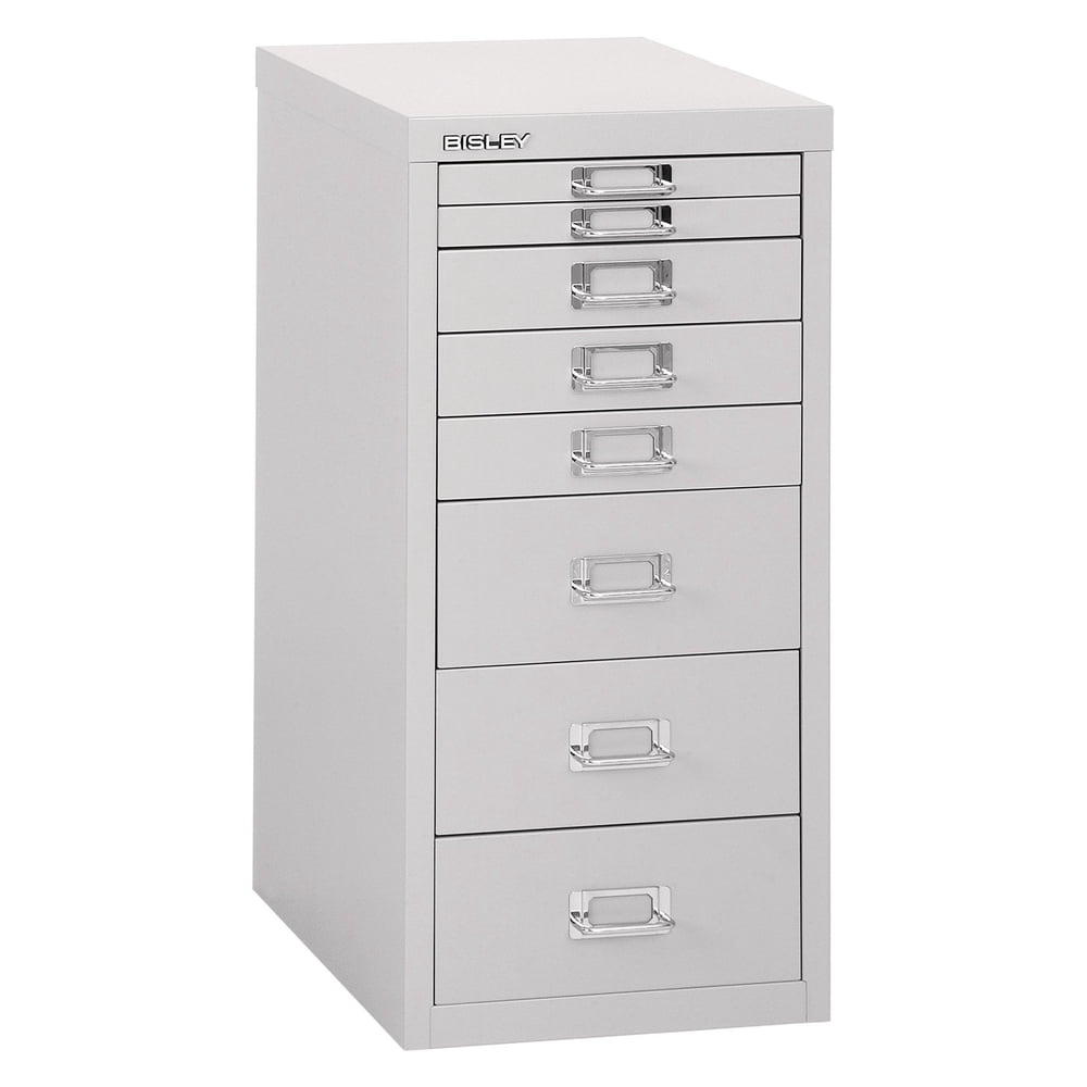 Bisley Steel 8Drawer Under the Desk Multidrawer Storage