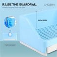 thumbnail image 3 of Luxshiny 1PC Litter Tray for Rabbit Blue Drawer Type Bunny Potty Box for Home Use, 3 of 7