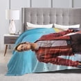 thumbnail image 4 of Chris Pratt Blanket Bedding Fleece Blanket Soft Throw Blankets Lightweight Anti-Static Blanket - 3 Sizes, 4 of 5