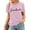 Pink, variant on Tittly T Shirts for Women Spring Tops for Women Grandma Shirts For Women Shirt Heart Printed Casual Short Sleeve Tee Top Graphic Tees Tshirts Shirts Beige L