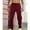 #JIE A8 Wine, variant on CYiJun Mens Sweatpants with Pockets Elastic Waist Soft Workout Pants Casual Open Bottom Sweatpants M-4XL