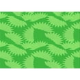 thumbnail image 1 of Ahgly Company Machine Washable Indoor Rectangle Transitional Lime Green Area Rugs, 4' x 6', 1 of 7
