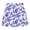 Blue, variant on Alvivi Kids Girls Floral Printed Swimming A-Line Skirts Beach Rash Guard Cover Ups Casual Playwear Pink Lily 10