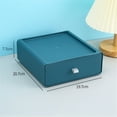 thumbnail image 3 of Mouliraty Stackable Drawer Desktop Storage Box Student Dormitory Office Desk Stationery Sundries Cosmetic Dressing Table Finishing, 3 of 4