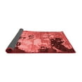 thumbnail image 2 of Ahgly Company Indoor Rectangle Abstract Red Contemporary Area Rugs, 2' x 5', 2 of 4