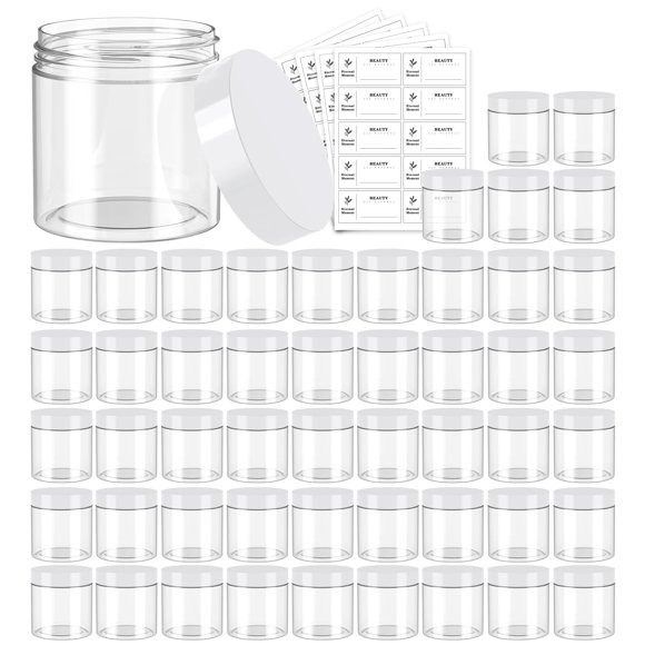 Frascos de plástico Eternal Moment 120 ml (paquete de 50) para cosméticos