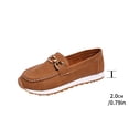 thumbnail image 4 of Quaouag Loafers for Women Casual Comfortable Slip On Flat Shoes Lightweight Leisure Work Shoes Comfort Walking Shoes, 4 of 7