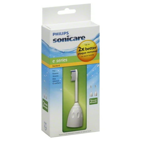 Philips Sonicare E Series Brush Heads, 2-Pack - Walmart.com
