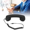 thumbnail image 1 of Retro Telephone Receiver, Professional 3.5mm Plug Radiation Proof Wired Cellphone Handset for Smartphone PC, 1 of 7