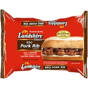 Landshire BBQ Pork Rib Sandwich, 6.5 oz