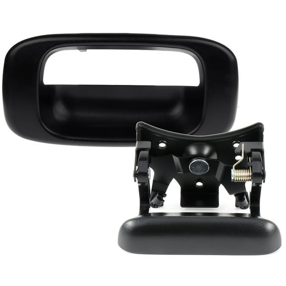 ECCPP Tailgate Door Handle Exterior for 1999-2006 for Chevrolet Silverado for GMC Sierra Black 15997911 15228539 15228541 15228540