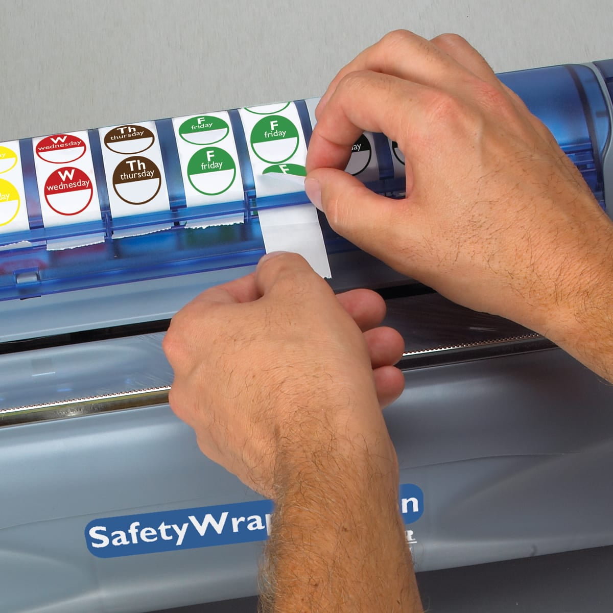 San Jamar SW1218 Saf-T-Wrap Film / Foil Dispensing Station