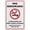 Warning Sign 4, variant on Caution Stairway Sign Funny Decor For House Door Office Business Yard,Metal Aluminum Rust Free Sign - 8"x12", Pre-Drilled Holes, Weather Resistant