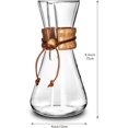 thumbnail image 2 of AGOGO Pour Over Coffee Maker Set Drip Pot with 304 Stainless Steel Filter 6 Cup, 2 of 3