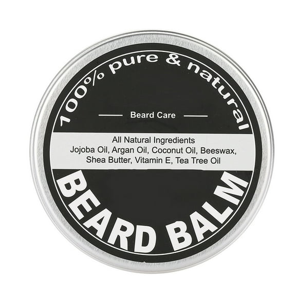 Bálsamo para el cuidado de la barba y el bigote para hombres, cera hidratante para el afeitado, 60 g