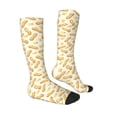 thumbnail image 3 of Fotbe Peanuts3 print Women's Men's Novelty Crew Socks Cotton Socks Knee High Socks for Walking,Running,Nurses,Pregnancy, 3 of 8