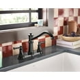 thumbnail image 3 of Moen Belfield Spot Resist Stainless Two-Handle Kitchen Faucet, 3 of 7