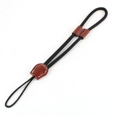 Wrist Strap Slr - Unique Bargains Hand Wrist Strap Lanyard Black Brown for SLR Digital Camera