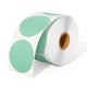 thumbnail image 1 of Etiquetas adhesivas térmicas circulares verdes de 2" - 500 etiquetas/1 rollo, etiquetas térmicas directas redondas autoadhesivas, 1 of 2