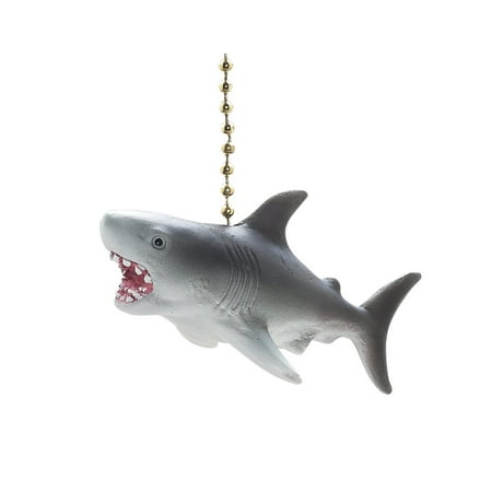 

Jaws Great White Shark Decorative Ceiling Fan or Light Pull 3 Dimensional