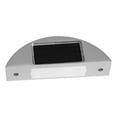 thumbnail image 1 of Luz de Escalera de Paso Solar, Aluminio de Aluminio Con Energía Solar 6 LED IP68 Agua de Agua El Camino de Entrada Al Aire Libre Lámpara de Carretera para la Cerca, El Patio, 1 of 7