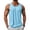 Light Blue_001, variant on Men's Sleeveless Shirt Quick Dry Workout Tank Top Gym Muscle Moisture Wicking T Shirts Gym Sport Athletic Tanks Light Purple M