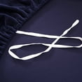 thumbnail image 3 of EeaseMX Funda de sofá de poliéster y elastano de alta elasticidad y grosor grueso para tres personas (azul marino), 3 of 7