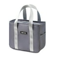 thumbnail image 1 of Toystoory Fiambrera grande con aislamiento de dibujos animados, bolsa de almuerzo impermeable para hombres, mujeres y niños Almacenamiento y organización del hogar gris, 1 of 6