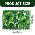 thumbnail image 3 of Artificial Hedge Panel Greenery Wall Faux Grass Privacy Fence Screen for Indoor Outdoor Garden Balcony Home Decor, 3 of 8