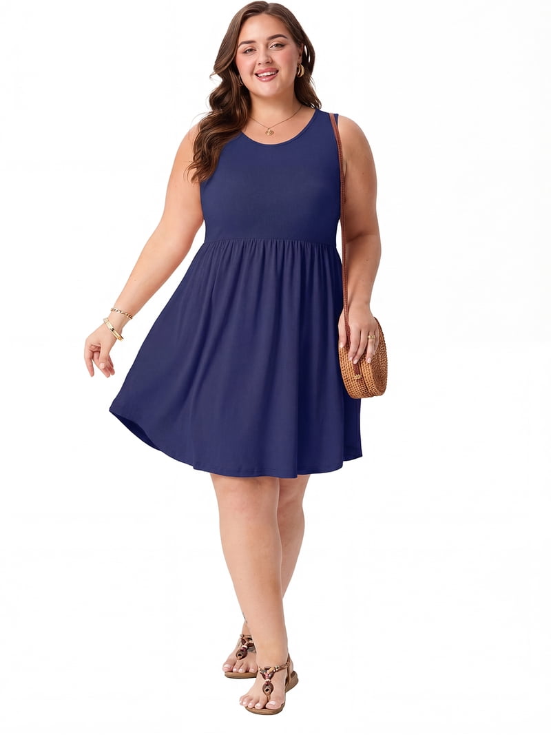 casual dresses for curvy figures Plus Size Fashion for Women #plussize