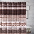 thumbnail image 4 of Greenland Home Fashions  Southwest 72-inch Shower Curtain Latte, 4 of 5