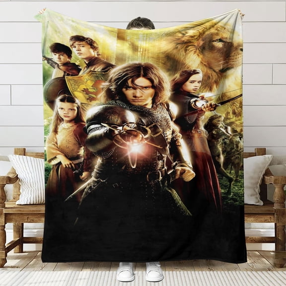 The Chronicles of Narnia Throw Blanket Gifts for Fans Lover Girls Boys Women Present Hoodie Him Bed 60"x80"