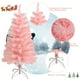 thumbnail image 3 of Árbol de Navidad artificial CCINEE rosa de 3 pies con soporte de metal, 3 of 7
