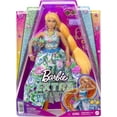 thumbnail image 6 of Barbie Extra Fancy Doll with Curvy Shape & Orange Hair in Floral 2-Piece Gown with Accessories, 6 of 6