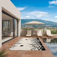 thumbnail image 2 of Spring Botanical Outdoor Rug 3x5 Ft, Non Slip Washable Area Rug, Black Eucalyptus Butterfly Rustic Patio Rugs Carpet Runner, Large Floor Mat for Indoor/Outdoor Deck Porch Camping, 2 of 8