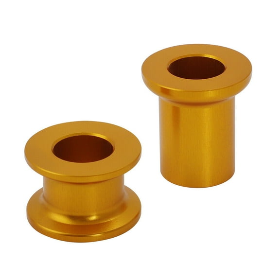 Rear Axle Collars for Honda CR125M 1976-1978 - Aluminum Alloy Left & Right Side Replacement Parts, Direct Fit Upgrade