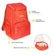 thumbnail image 3 of RTIC 15 Can Soft Sided Cooler Backpack with Pockets, Persimmon, 3 of 6