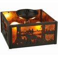 thumbnail image 7 of Meyda Tiffany 128311 Elk At Lake 2 Light 10" Wide Flush Mount Square Ceiling Fixture -, 7 of 7